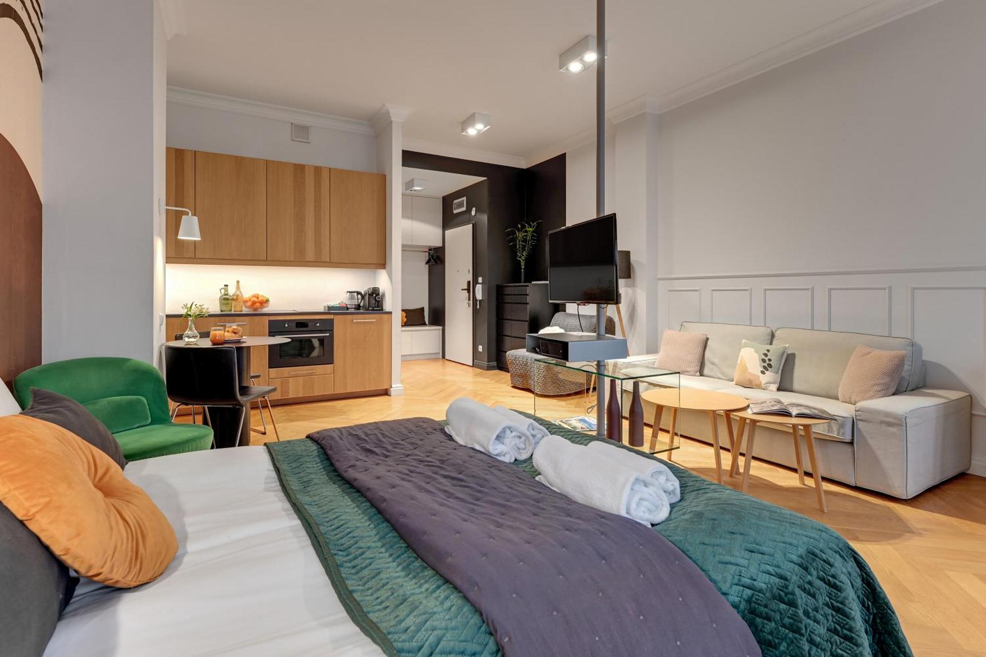 Tartaczna City Center By Downtown Apartments 그단스크 객실 사진